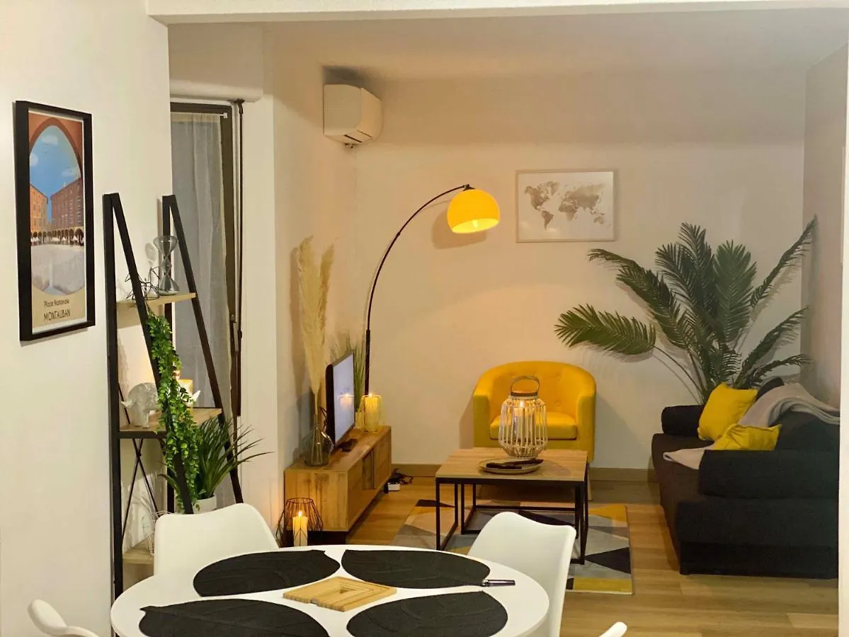 Le Point Virgule - Parking Prive - Climatisation Apartment Montauban 0*,